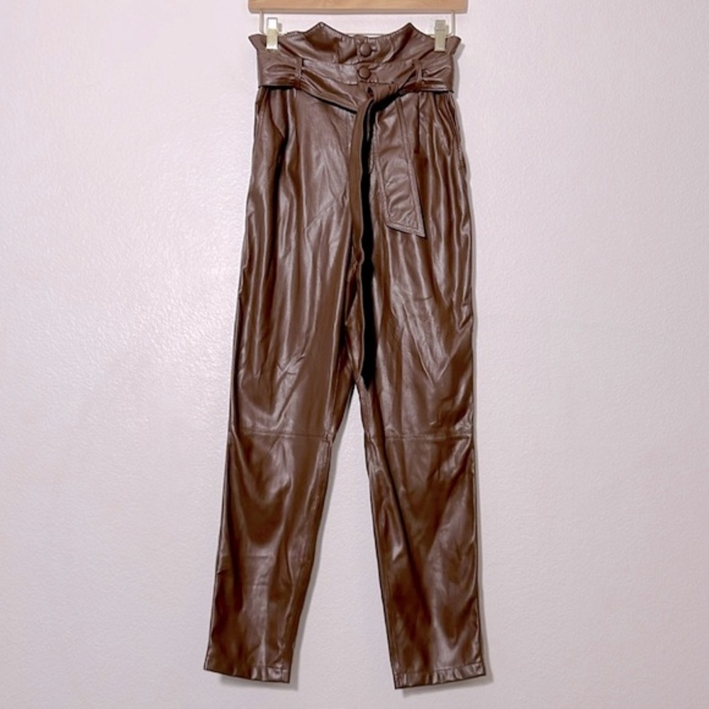New BB Dakota By Steve Madden Walnut Faux My Darling Pants Size 4